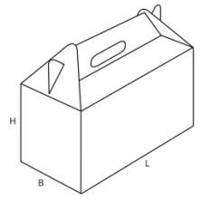 Картонна коробка Конструкція №0217