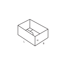 коробка с логотипом Конструкция 0700