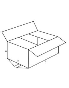 Картонна коробка Конструкція №0201