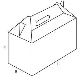 Картонна коробка Конструкція №0217
