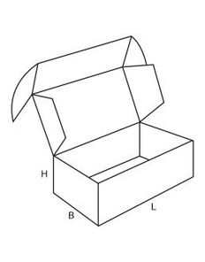 Картонна коробка Конструкція №0427