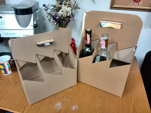 изготовления упаковки для алкоголя на вынос