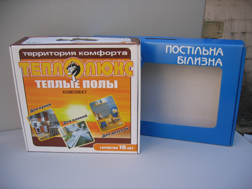 упаковка из микрогофрокартона в Киеве